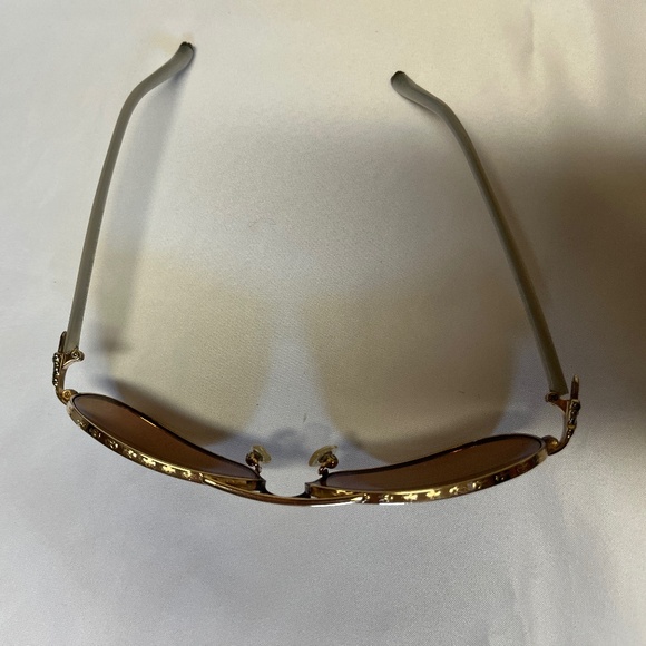 Gold Chrome Hearts "RED" Sunglasses - Picture 7 of 16